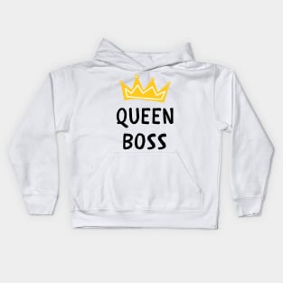 Queen boss Kids Hoodie